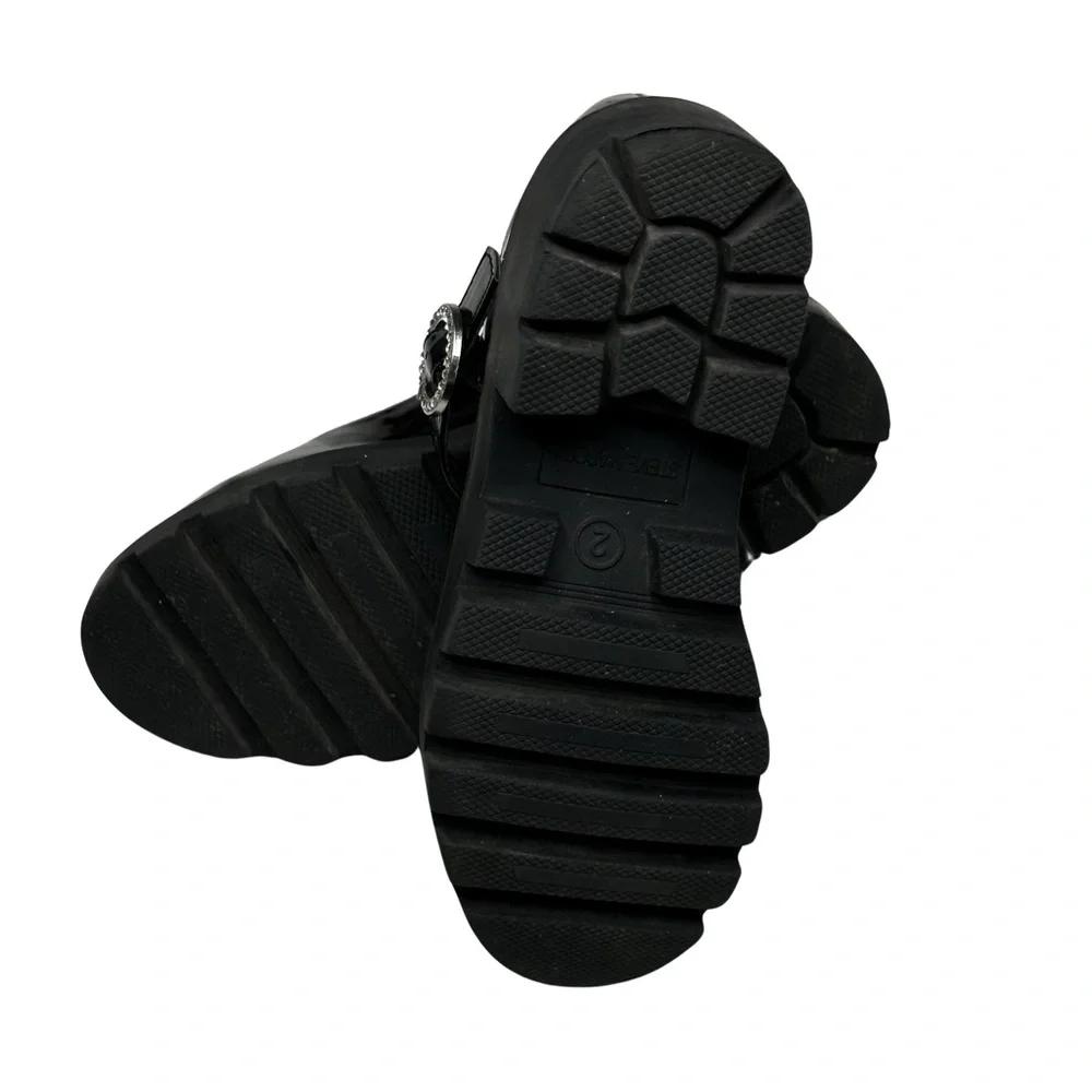 Steve Madden Suzey Black Patent Leather Mary Jane‎ Shoes